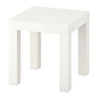 LACK 邊桌, 白色, 35x35 公分