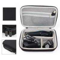 Hair Clipper Storage Case Portable Shockproof Razor Organizer for Braun MGK 3020/3040/3060/3080