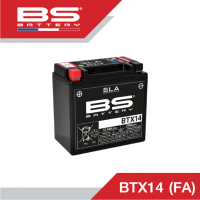 BS BATTERY BTX14 (ของแท้) แบตเตอรี่สำหรับ BMW C650 R1200,SERIES และรถรุ่นอื่นๆ