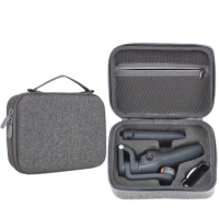 for OM6 Gimbal Accessaries Storage Bag Portable Carrying Case for Osmo Mobile 6 Handheld Bag Handbag with Strap H8WD