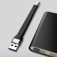 USB Data Cable Portable Convenient Flexible USB Male/Female to Type-C USB3.1 High Speed Data Cord Data Cable Plug Play
