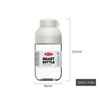 Botol Perasa Kaca 4U 250ml| Botol perasa garam dan lada| Bekas Garam dan Lada