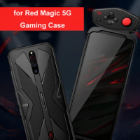 for Nubia Red Magic 5G 5S Phone 6.65 inch Case Accessories Soft Anti-knock Silicon Breathable Gaming Cover Case Protective Funda