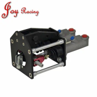 High Quality 0.625“/0.7"/0.75“ Dual Master cylinder Aluminum Billet Floor Mounted Brake Pedal Box for BMW Modificated car