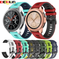 BEHUA 22mm/20mm Watch Belt Band For Samsung Galaxy Watch 42mm/46mm Active 2 40mm 44mm Gear S2/S3 Sport Wristband Bracelet Strap