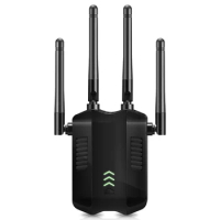 AC1200 5Ghz WiFi Repeater Wireless Network Extender Wi-Fi Amplifier 802.11N Long Range Wi fi Signal Expand Wifi Repeator