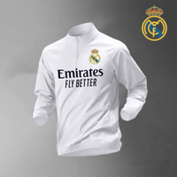 2324 Trang Phục Tập Luyện Real Madrid Trang Phục Bóng Đá Real Madrid Thoáng Khí Áo Chạy Bộ Thể Thao 