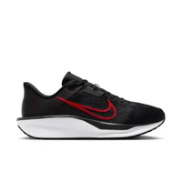 NIKE Men Running Quest 6 Road Shoes Sepatu Lari Pria [FD6033-011] 11 Black/University Red-White