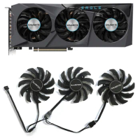 PLD08010S12HH T128010SU RTX 3060 GPU Cooler For Gigabyte Gigabyte Geforce Rtx 3060 3070 Rtx 3060Ti 3070Ti Eagle Cooling Fan
