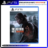 Sony Playstation 5 PS5 Game CD The Last of Us Part II Remastered 100% Official Original Physical Game Card Disc Playstation 5