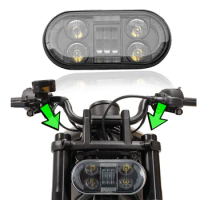 DRL Amber Signals Angel Eyes Headlight Fairing For Sportster S 1250 RH1250 2021-2022 Motorcycle accessories