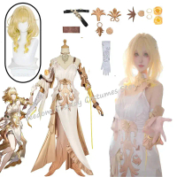 Aglaea Cosplay Game Honkai: Star Rail Costume Wig Elegant Gorgeous Official Sexy Halloween Party Dre