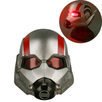 Movie Ant-Man and The Wasp LED Helmet Ant-man Mask Cosplay Scott LED Helmet Mask Props Halloween Party Prop