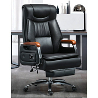 真皮老板椅商務可躺午休電腦椅家用大班椅辦公椅座椅舒適久坐椅子