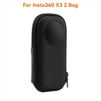 Mini PU Storage Case for Insta360 X3 Package Protective Box Insta360 One X2 X3 Panoramic Cameras Portable Accessories