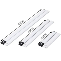 Night light LED Cabinet Light USB Rechargeable Motion Sensor Light Suitable For Kitchen Wardrobe Cabinet Lighting 30cm/40cm/50cm