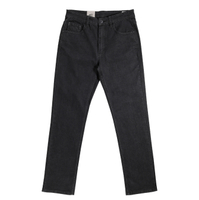 camel active Men Jeans 208 Loose Fit in Cotton Stretch with 5 Pockets Black Washed 9-208AW22JNB474#L0106