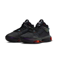 NIKE 籃球鞋 男鞋 運動鞋 包覆 緩震 AIR ZOOM G.T. JUMP 2 EP 黑紫 FV1896-001 (2B3444)