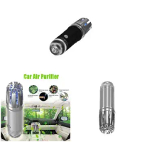 Mini Auto Car Fresh Air Ionic Purifier Oxygen Bar Ozone Ionizer Cleaner