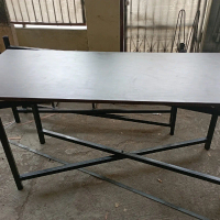 meja prasmanan besar ukuran 150x60x75