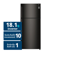 แอลจี ตู้เย็น 2 ประตู รุ่น GN-C702HXCM ขนาด 18.1 คิว สีดำ