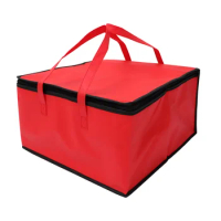 Aluminum Foil Bento Bag Practical Fresh Pizza Delivery Bag Insulated Food Bag Thermal Food Storage Bag Portable Bento Bag