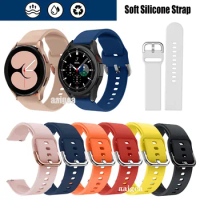 New Unisex Soft Silicone Watch Strap Band For Samsung Galaxy Watch4 /Gear Sport S4 20mm Replacement Fashion Sport Bracelet Wrist