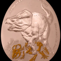 2023 Samoa 50*40MM Dinosaur Egg 20 cents Coin（Series 10）
