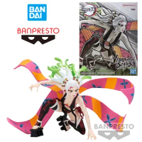 Bandai Namco Banpresto Demon Slayer Vibration Stars Daki Ver.B 10Cm Anime Original Action Figure Model Toy Gift Collection