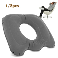 Donut Pillow Hemorrhoid Seat Cushion Tailbone Inflatable Reusable Comfort Donut Seat Prostate Chair for Memory Foam Car Office