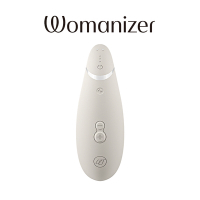德國Womanizer Premium 2 吸吮愉悅器 |白灰