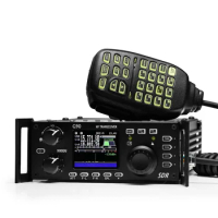 G90 HF SDR Radio Transceiver 20W SSB CW AM FM 0.5-30MHz Built-in Auto Antenna Tuner Detachable Display Unit QRP or GSOC