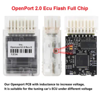 Full Chip Openport 2.0 ECU FLASH J2534 Auto Chip Tuning OBD 2 OBD2 Car Diagnostic Tool For Mercedes for Benz Scanner Openport