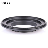 OM-72mm Macro Reverse lens Adapter Ring for Olympus DSLR OM Mount