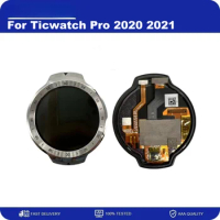 AMOLED For Ticwatch Pro 2020 2021 Smartwatch LCD Display Touch Screen Digitizer Assembly Replacement For Ticwatch Pro 2020 2021