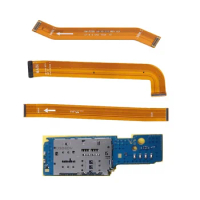 1Pcs LCD Flex Cable For Samsung Galaxy Tab S5E T720 T725 Main Motherboard Connect Flex Cable SIM Card Reader Replacement Parts