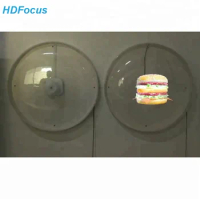 New Products 42cm 3D Hologram Fan Transparent Screen Protector