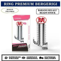 RAHASIA AMAN- || PROMO ~`~ m Sambung Ring Delay Bergerigi Silicone Elastis Premium ||~~~ -LANGSUNG D