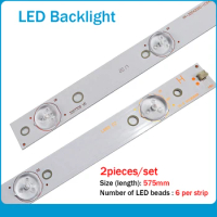 1set=10Pieces 6Lamps LED Backlight strip l BAR FOR Philips 32PFL5708/F7 32PHG4109/78 32PHH4109/88 320TT09 V5 V4 32PFL3138H/12