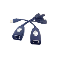 USB 最長50米 延長線 轉網路線 RJ45 訊號延長 1對4