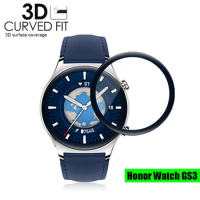 Soft Fiber Glass Protective Film Cover For Huawei Honor Watch GS3 GS 3 Magic 2 46mm Shell Screen Protector Shell Case