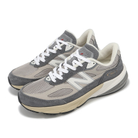 New Balance 休閒鞋 990 V6 男鞋 城堡灰 月岩灰 美製 拼接 麂皮 緩衝 經典 NB U990GR6-D