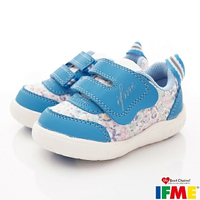 ★IFME日本健康機能童鞋-Light超輕學步鞋款IF22-012302藍(寶寶段)