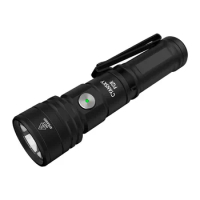 Cyansky P12R 1300 Lumens Rechargeable Flashlight EDC Pocket Flashlights Magnetic Tail