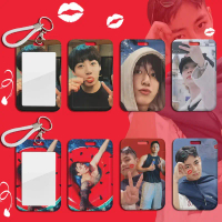 ที่ใส่โฟโต้การ์ด, สไตล์ Kpop BTS, พวงกุญแจ, มี JUNGKOOK และคุณแน่ใจว่า JiKook, รวมการ์ดแขน, เหมาะสำห