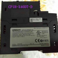Used Original CP1H-X40DT-D CP1H PLC Controller CPU for Omron Sysmac 40 I/O Transistor 24V Encoder Pulse Counter