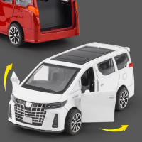 Simulation Toy Car Model Doll House Play House Children Alloy Business Toy Car Back Pull Alpha K5V2