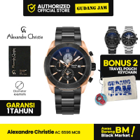Alexandre Christie Jam Tangan Pria AC 6596 MC Analog Stainles Steel Strap