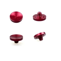3pcs red concave Release Shutter Button for Leic Fujifilm X100 x100s x10 x20 X-Pro1 m6 m8 m9 x-e1 x-e2 Camera