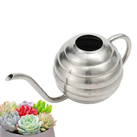 Long Spout Sprinkling Pot Stainless Steel Sprinkling Pot With Long Spout 400ml Long Mouth Bonsai Watering Pot For Potted Plants